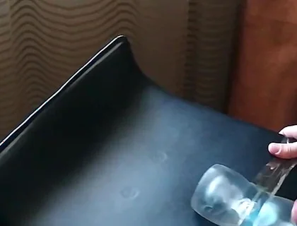Fucking a Tight Fleshlight as Deep as It Possible